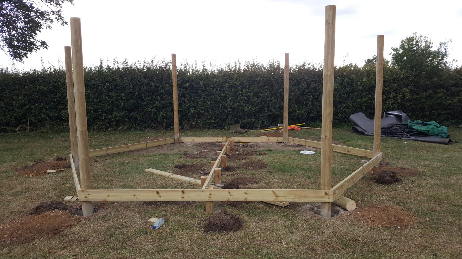 Essex outdoor classroom construction