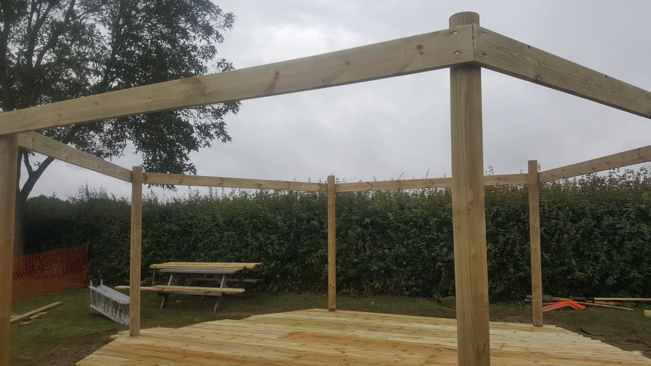 Essex outdoor classroom frame
